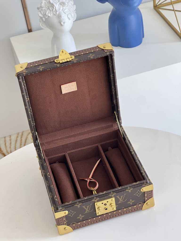 Louis Vuitton Jewelry Box Monogram Canvas M20040 Brown - Default Title - View 2