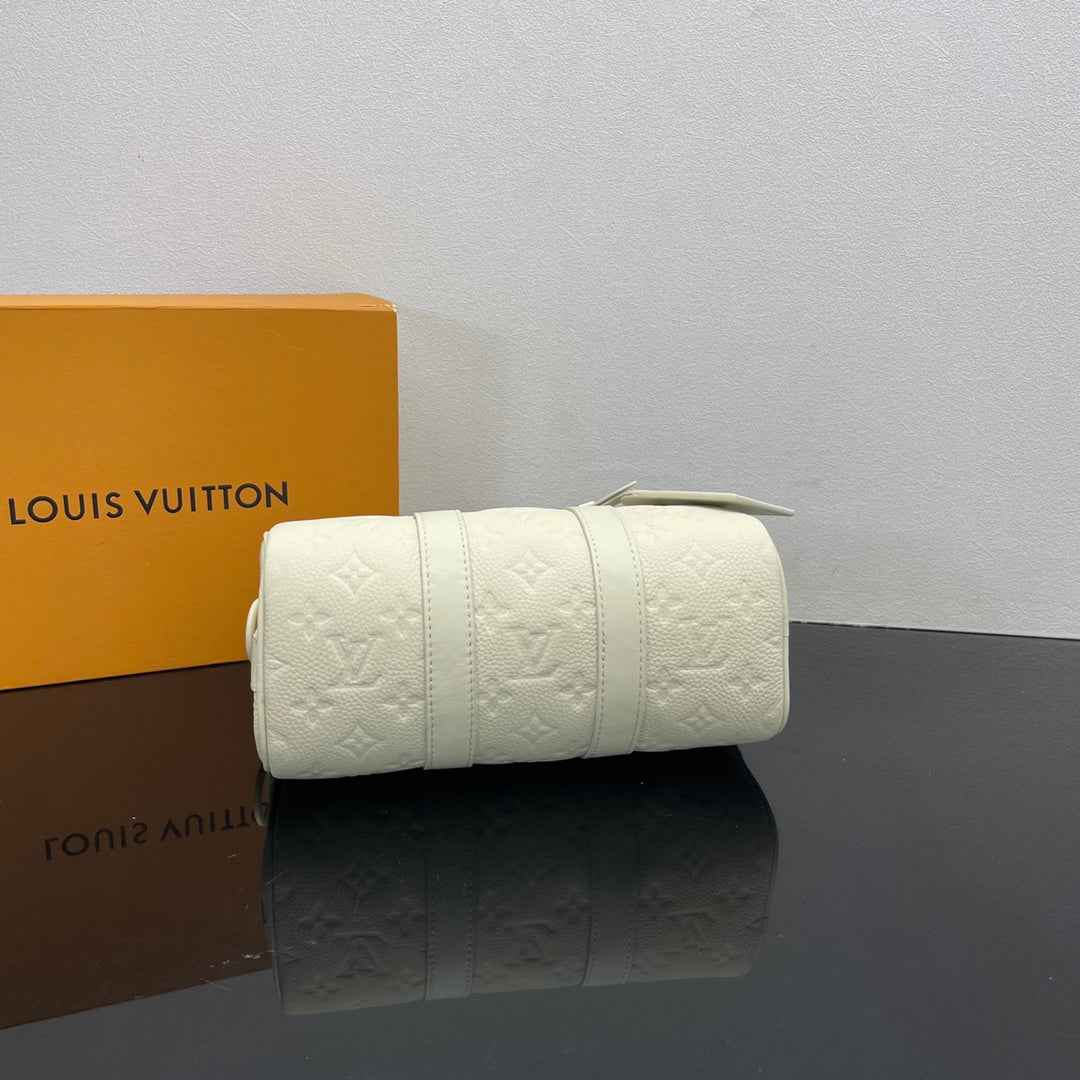 Louis Vuitton Keepall Bandoulière 25 M24434 Monogram Taurillon Leather - Default Title - View 4