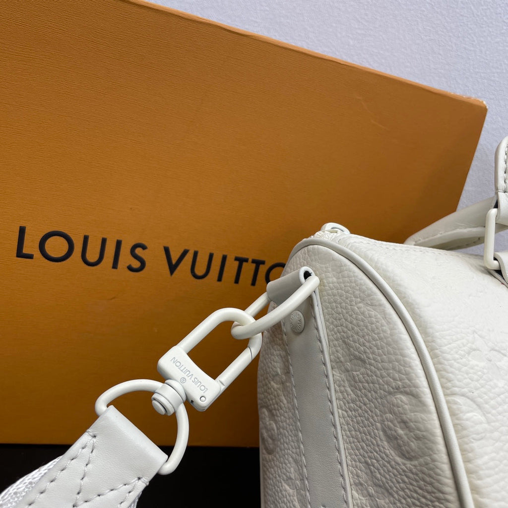 Louis Vuitton Keepall Bandoulière 25 M24434 Monogram Taurillon Leather - Default Title - View 7