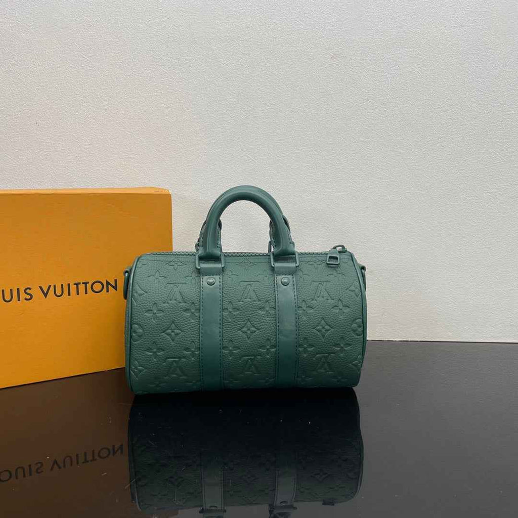 Louis Vuitton Keepall Bandoulière 25 M24432 Monogram Taurillon Leather - Default Title - View 3