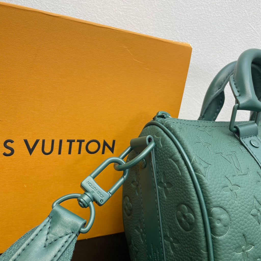 Louis Vuitton Keepall Bandoulière 25 M24432 Monogram Taurillon Leather - Default Title - View 6