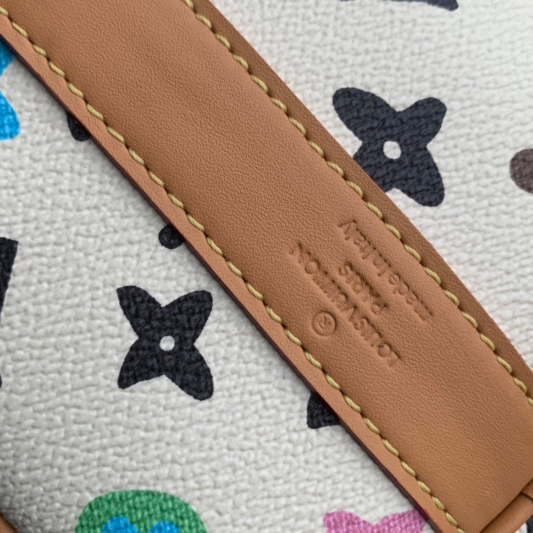 Louis Vuitton Keepall Bandoulière 25 M24849 White Monogram Canvas - Default Title - View 9