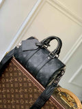 Louis Vuitton Keepall Bandoulière 25 M46271 Monogram Eclipse - Default Title - View 1