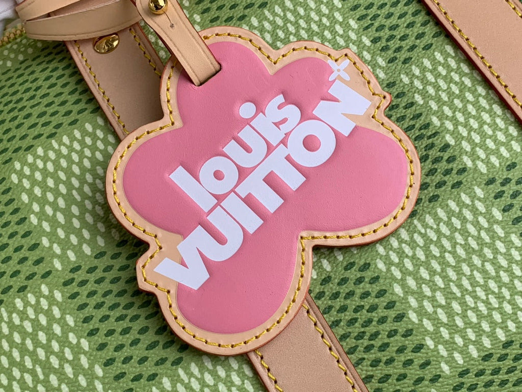 Louis Vuitton Keepall Bandoulière 35 N40671 Green Damier Canvas
