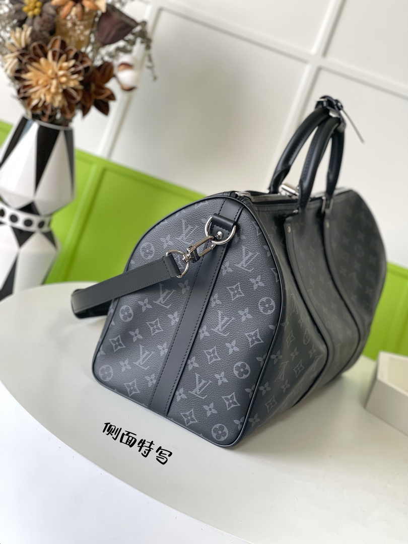 Louis Vuitton Keepall Bandoulière 45 M40569 Coated Canvas