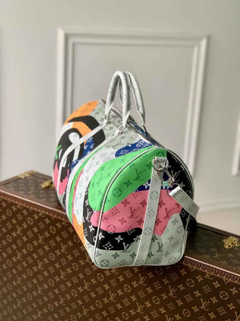 Louis Vuitton Keepall Bandouliere 45 Bag M23160 Multicolor Leather