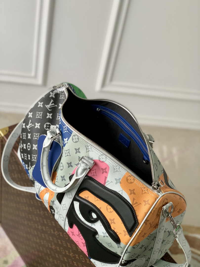 Louis Vuitton Keepall Bandouliere 45 Bag M23160 Multicolor Leather