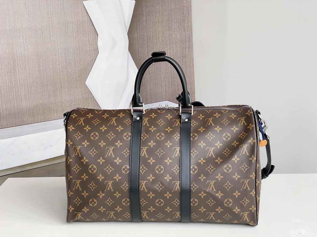 Louis Vuitton Keepall Bandoulière 45 M56711 Coated Canvas