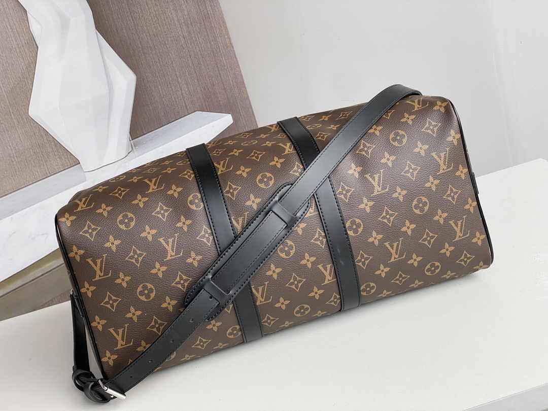 Louis Vuitton Keepall Bandoulière 45 M56711 Coated Canvas