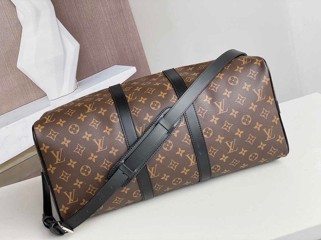 Louis Vuitton Keepall Bandoulière 45 M56711 Coated Canvas