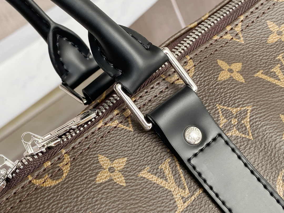Louis Vuitton Keepall Bandoulière 45 M56711 Coated Canvas