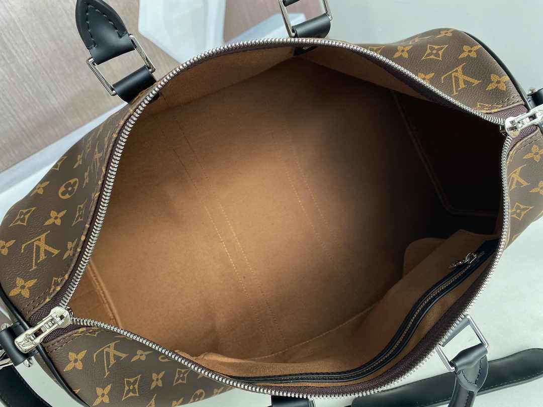 Louis Vuitton Keepall Bandoulière 45 M56711 Coated Canvas
