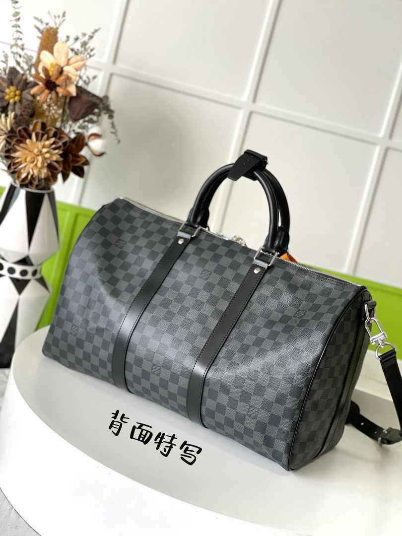 Louis Vuitton Keepall Bandoulière 45 N41418 Coated Canvas
