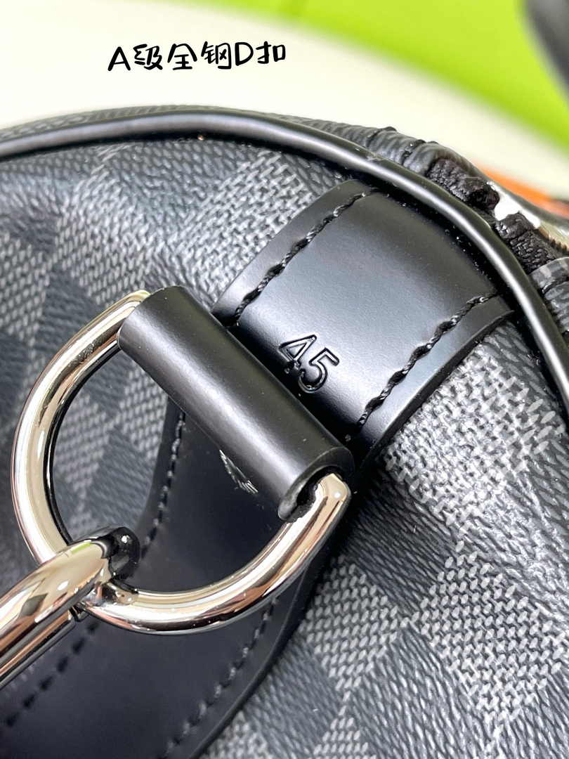 Louis Vuitton Keepall Bandoulière 45 N41418 Coated Canvas