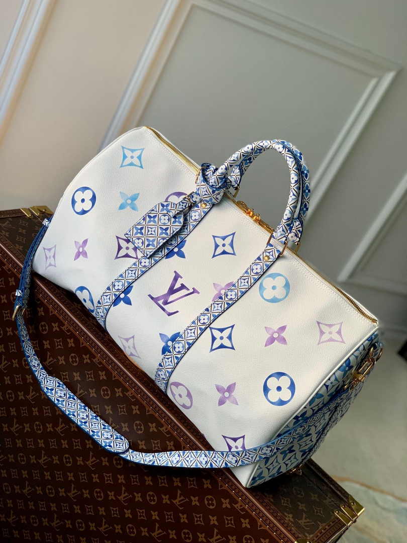 Louis Vuitton Keepall Bandouliere 45 Bag M10254 Monogram Canvas