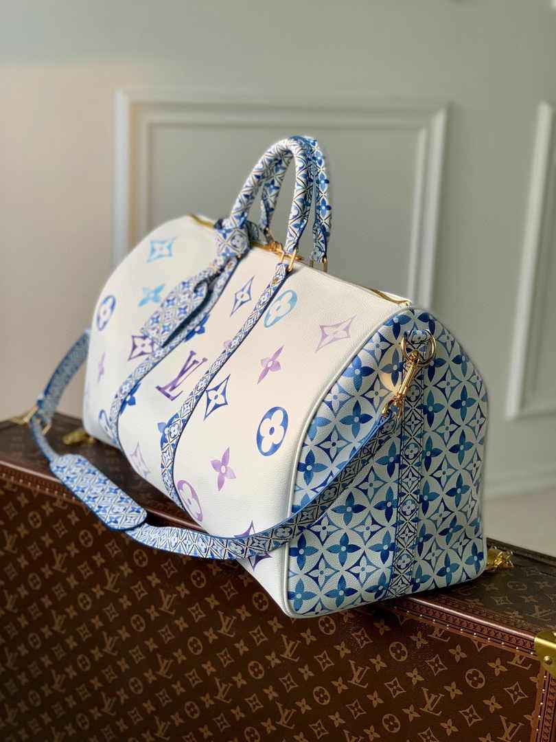 Louis Vuitton Keepall Bandouliere 45 Bag M10254 Monogram Canvas