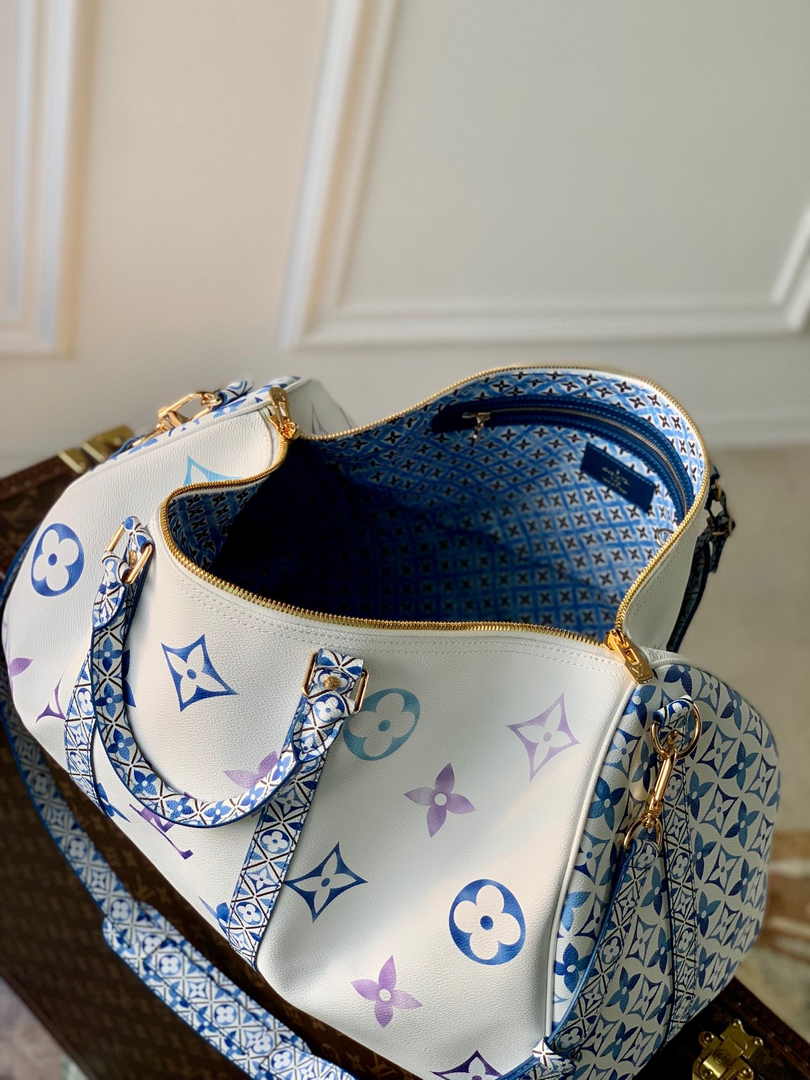 Louis Vuitton Keepall Bandouliere 45 Bag M10254 Monogram Canvas