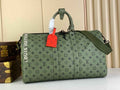 Louis Vuitton Keepall Bandouliere 45 Bag M23962 Khaki Green
