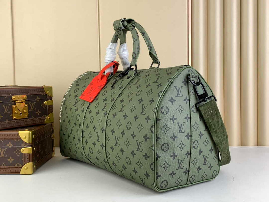 Louis Vuitton Keepall Bandouliere 45 Bag M23962 Khaki Green