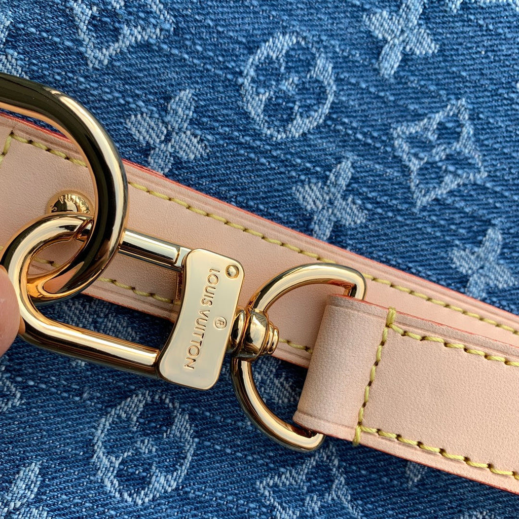 Louis Vuitton Keepall Bandouliere 45 Bag M24315 Bleu Denim