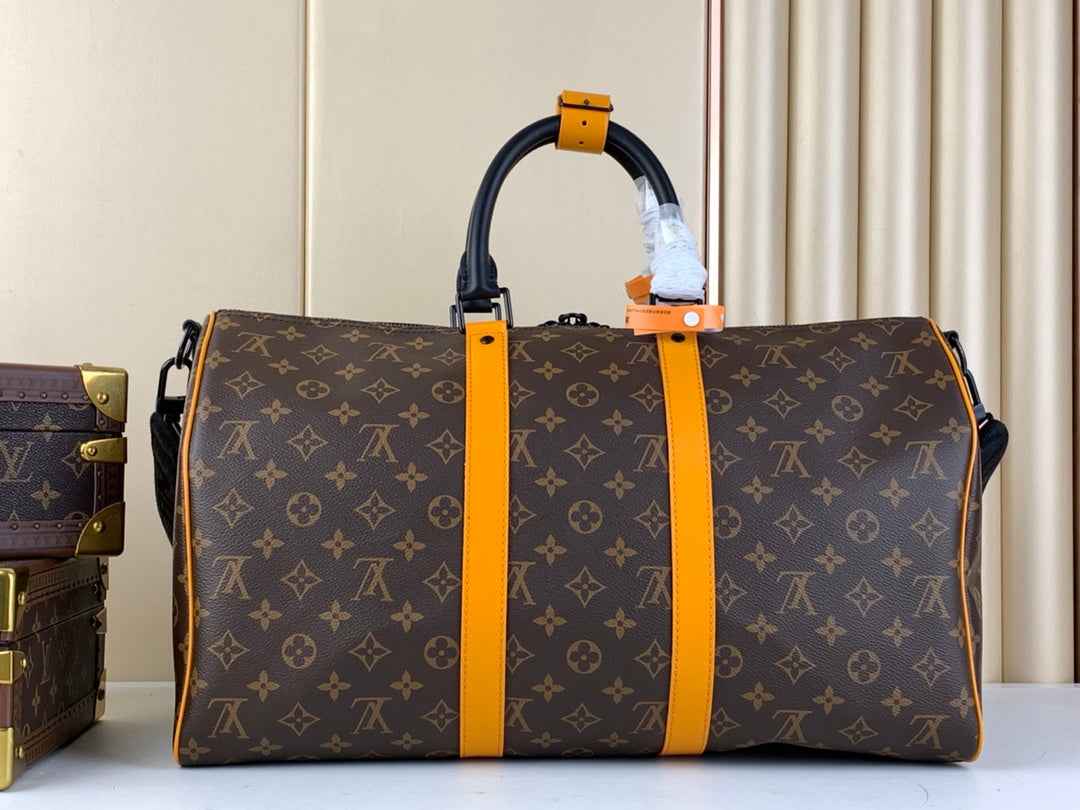 Louis Vuitton Keepall Bandouliere 45 Bag M46703 Monogram Canvas