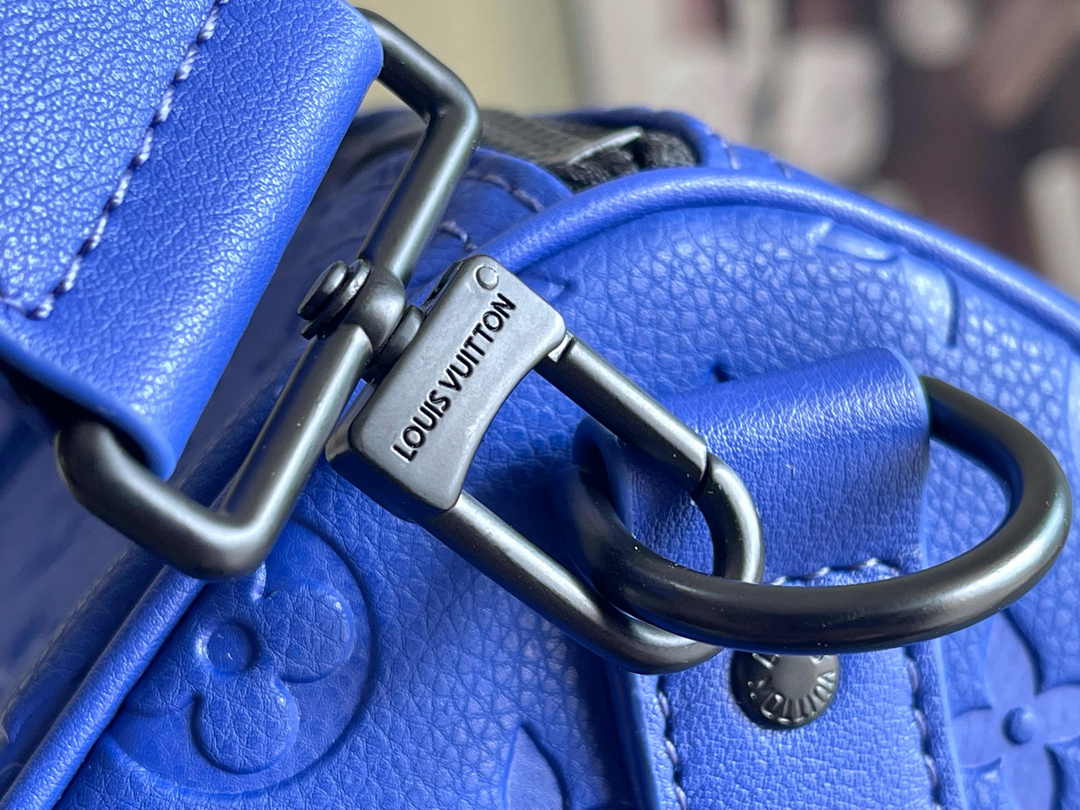 Louis Vuitton Keepall Bandoulière 50 M23141 Blue Leather