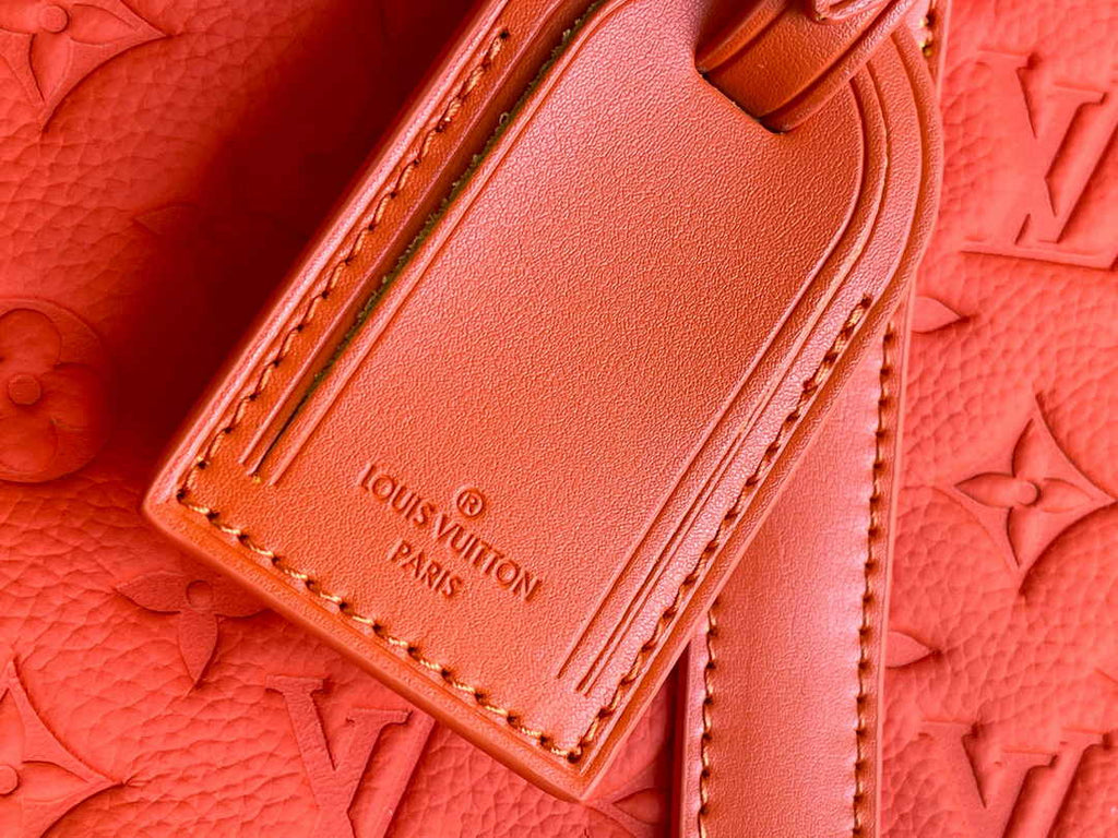 Louis Vuitton Keepall Bandoulière 50 M23749 Orange Leather