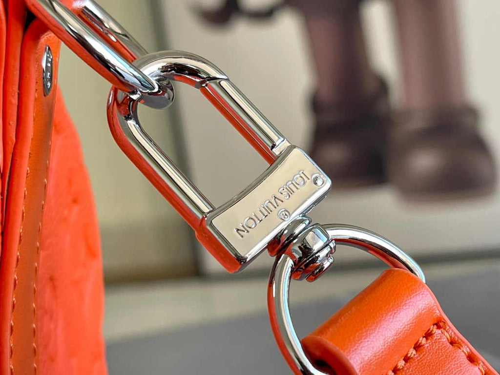 Louis Vuitton Keepall Bandoulière 50 M23749 Orange Leather