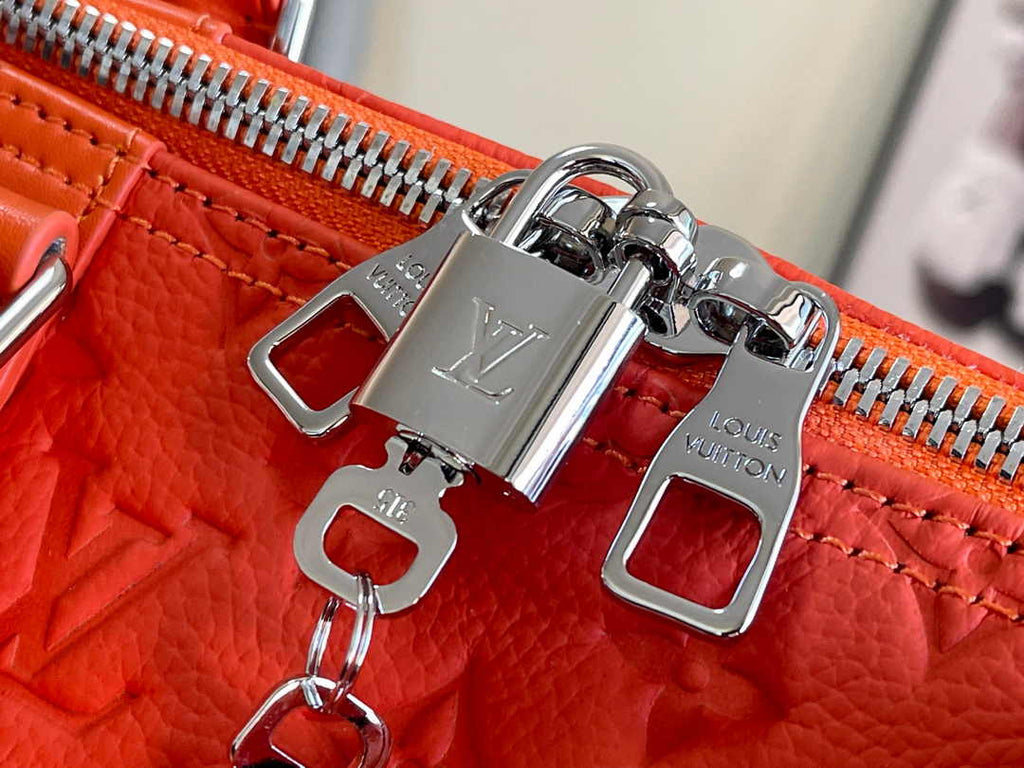 Louis Vuitton Keepall Bandoulière 50 M23749 Orange Leather