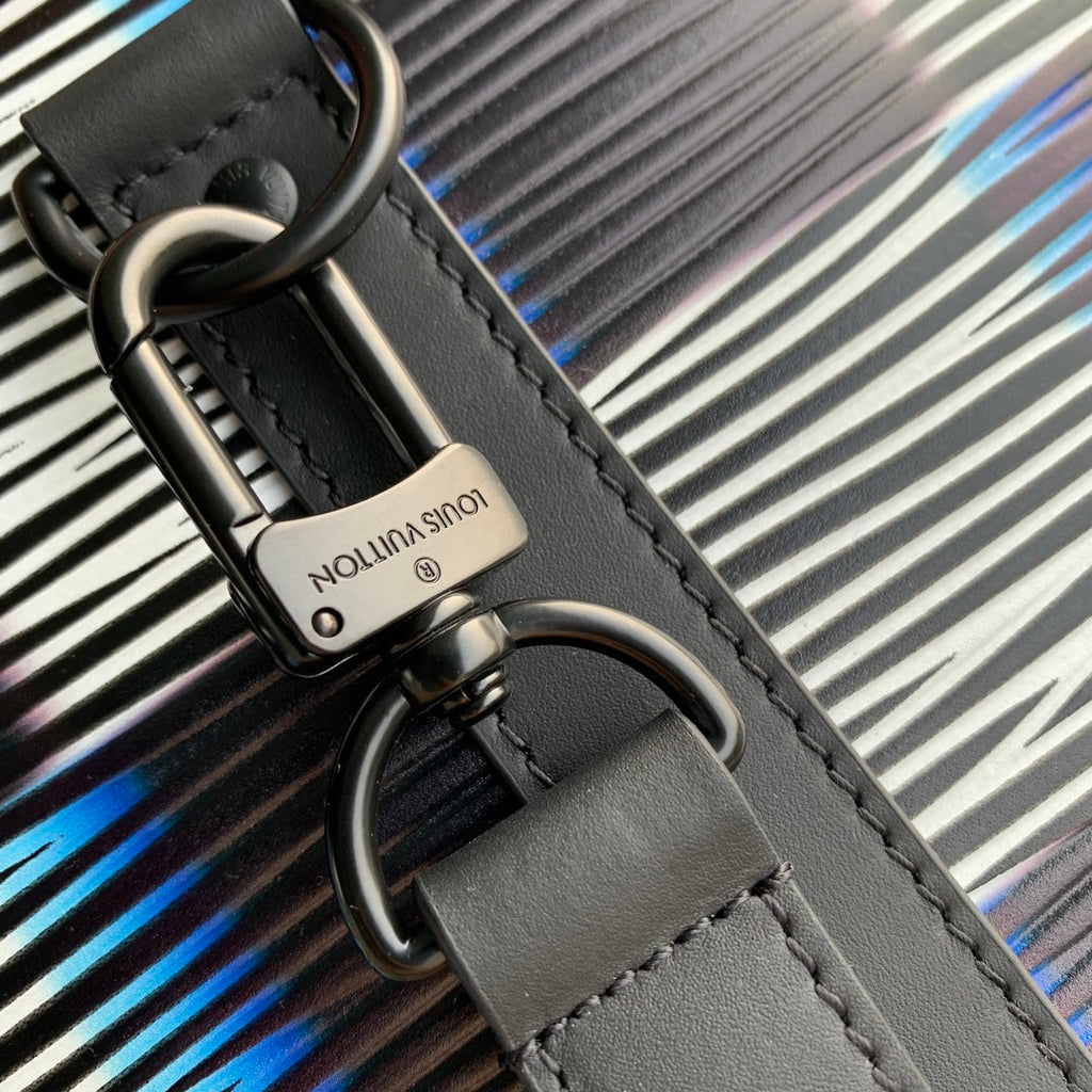 Louis Vuitton Keepall Bandouliere 50 Bag M23771 Blue Moon Leather
