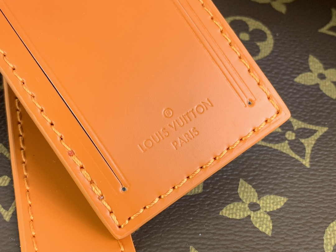 Louis Vuitton Keepall Bandoulière 50 M46770 Monogram Canvas Orange