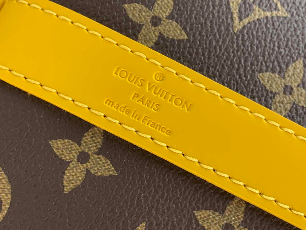 Louis Vuitton Keepall Bandoulière 50 M46771 Monogram Canvas Yellow