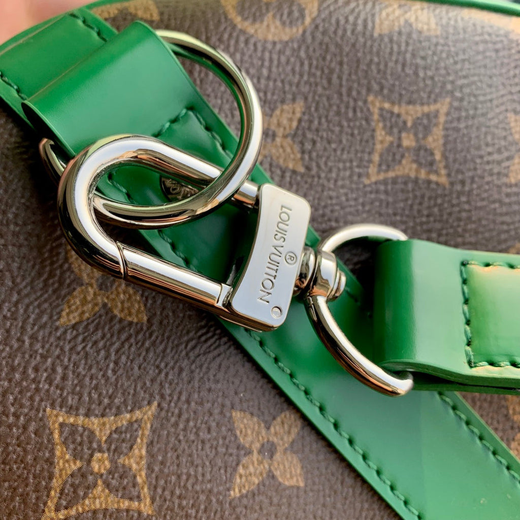 Louis Vuitton Keepall Bandoulière 50 M46774 Monogram Canvas Green