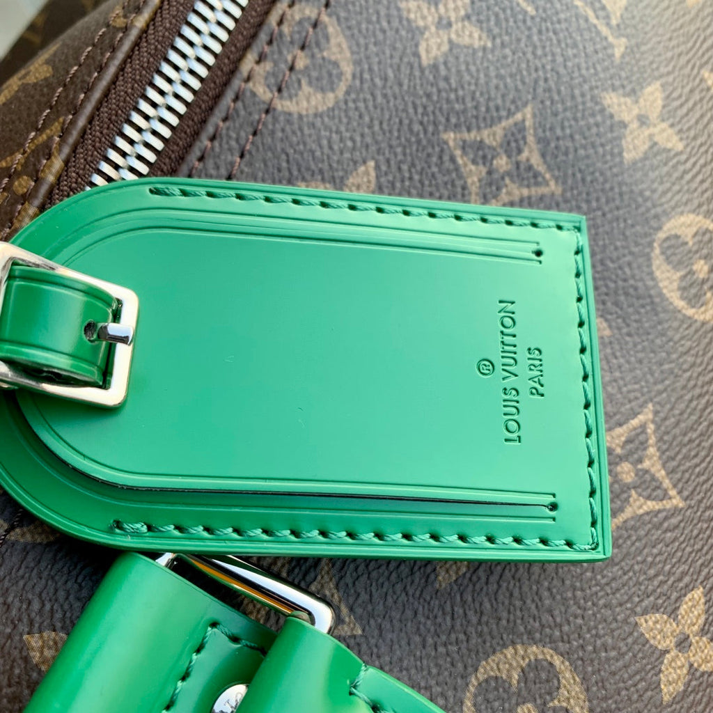 Louis Vuitton Keepall Bandoulière 50 M46774 Monogram Canvas Green
