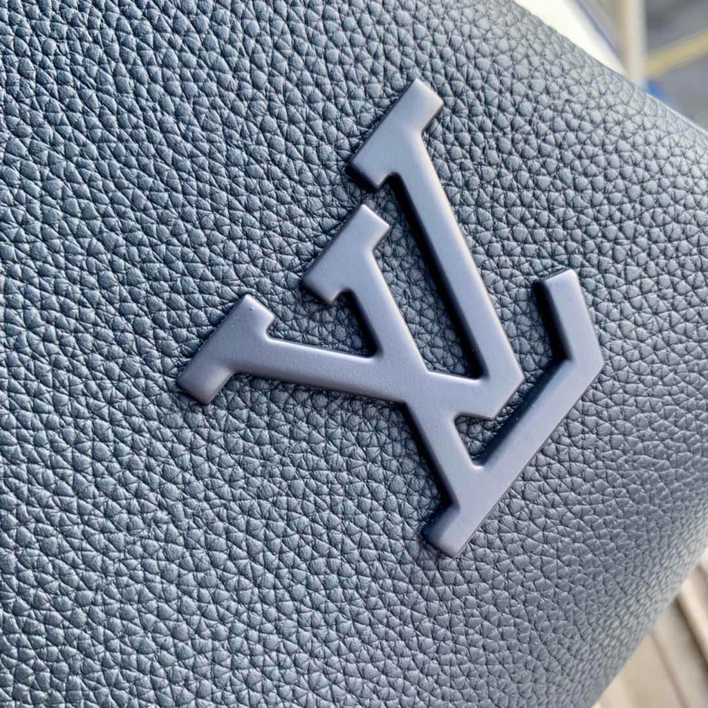 Louis Vuitton Keepall Bandouliere 50 Bag M21420 Navy Blue Leather