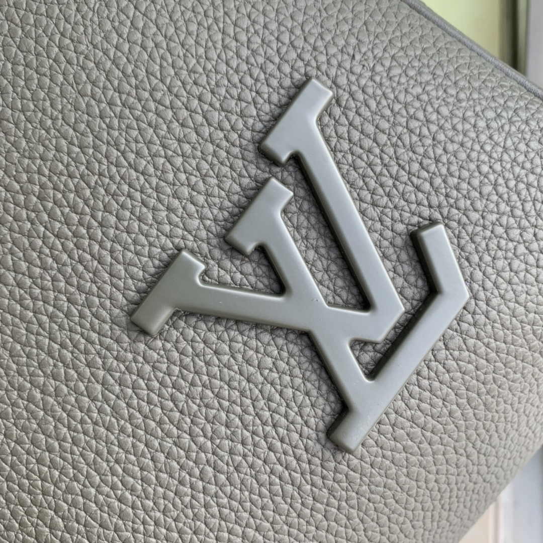 Louis Vuitton Keepall Bandouliere 50 Bag M21536 Khaki Leather