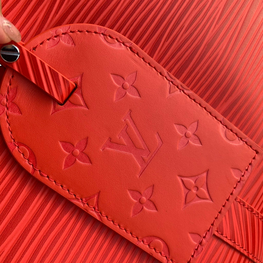 Louis Vuitton Keepall Bandouliere 50 Bag M23721 Red Epi Leather