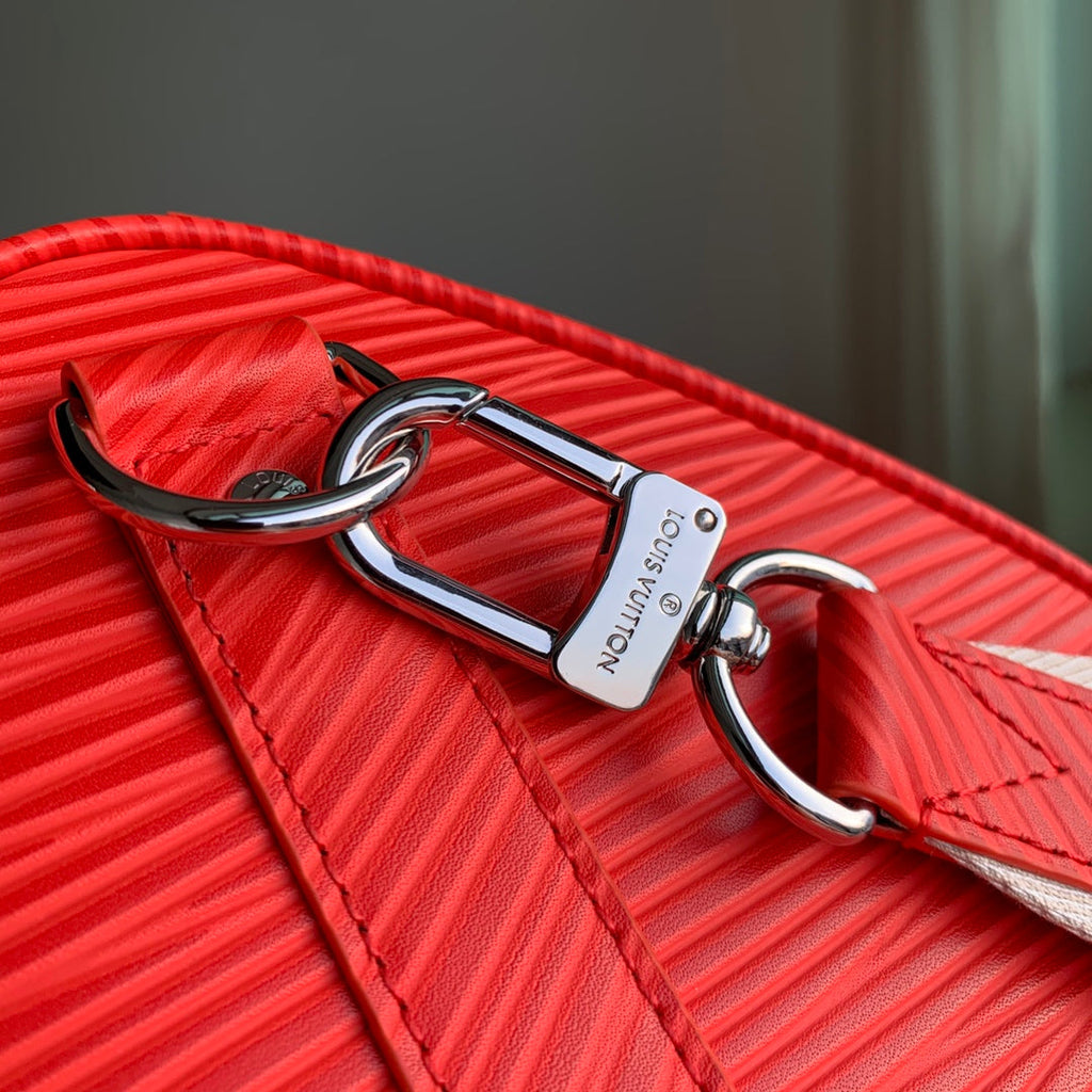 Louis Vuitton Keepall Bandouliere 50 Bag M23721 Red Epi Leather