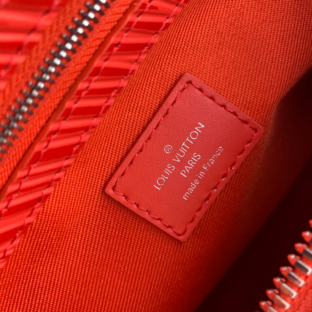 Louis Vuitton Keepall Bandouliere 50 Bag M23721 Red Epi Leather