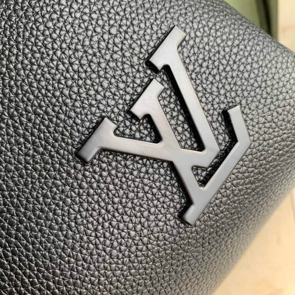 Louis Vuitton Keepall Bandouliere 50 Bag M21420 Black Leather