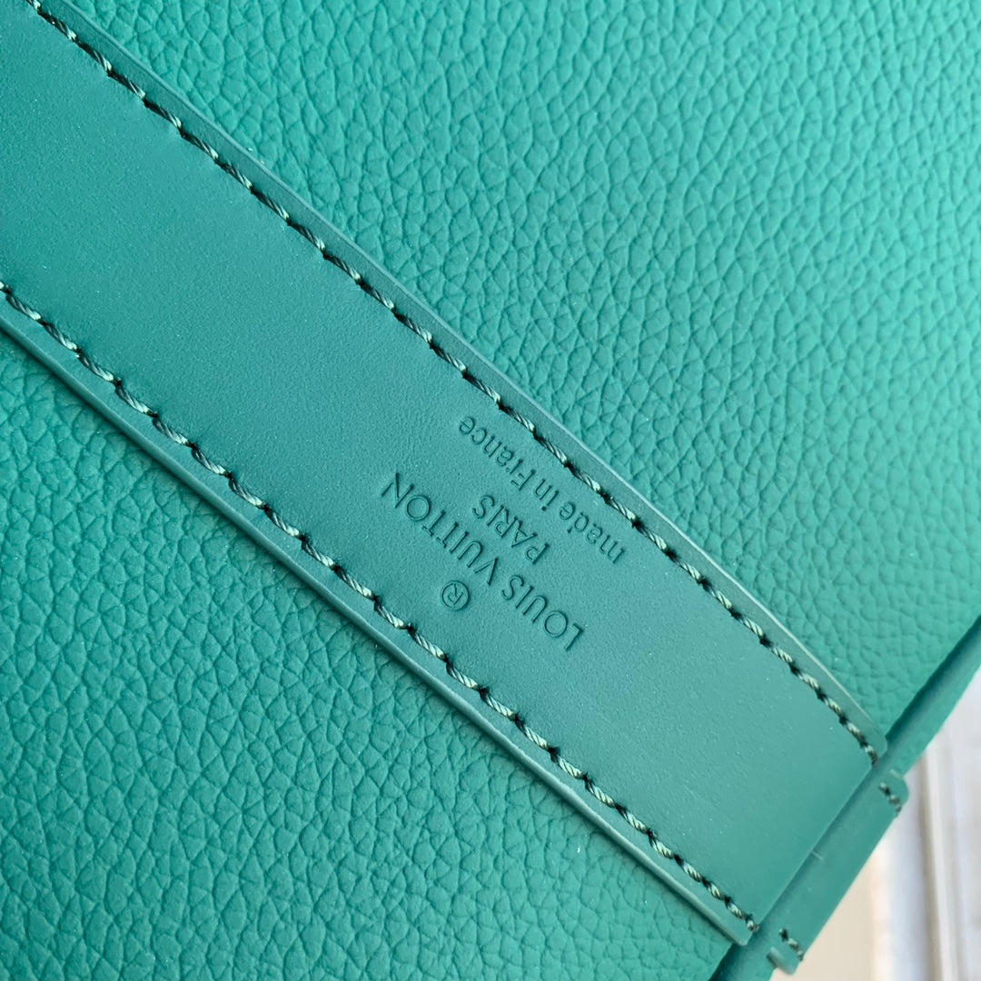 Louis Vuitton Keepall Bandouliere 50 Bag M22609 Green Leather
