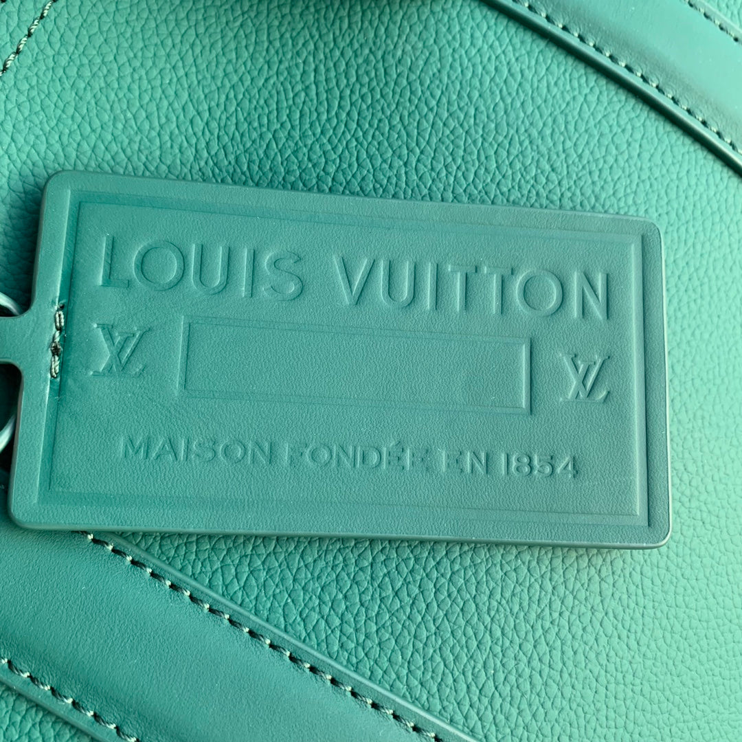 Louis Vuitton Keepall Bandouliere 50 Bag M22609 Green Leather