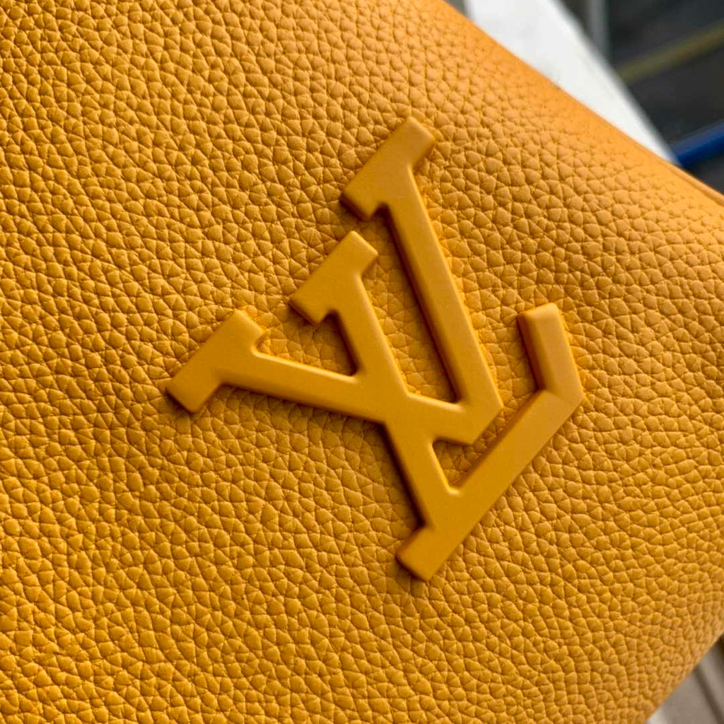 Louis Vuitton Keepall Bandouliere 50 Bag M22609 Yellow Leather