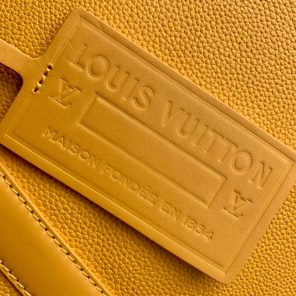 Louis Vuitton Keepall Bandouliere 50 Bag M22609 Yellow Leather