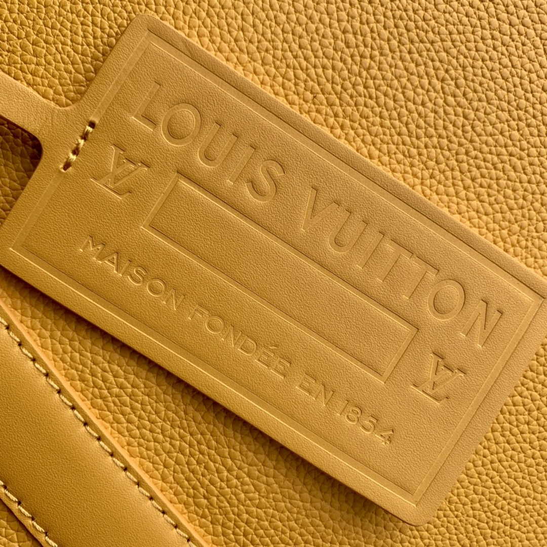 Louis Vuitton Keepall Bandouliere 50 Bag M22609 Yellow Leather