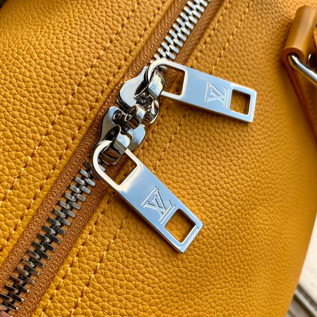 Louis Vuitton Keepall Bandouliere 50 Bag M22609 Yellow Leather