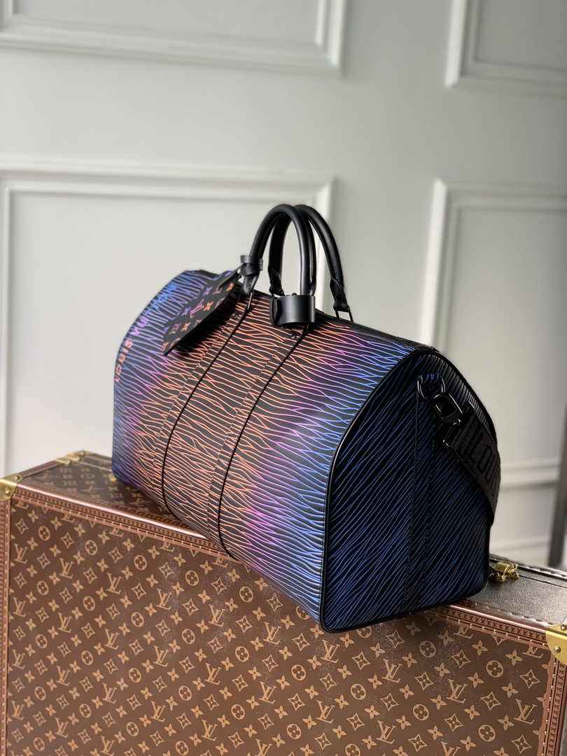 Louis Vuitton Keepall Bandouliere 50 Bag M23174 Gradient Electric Sun