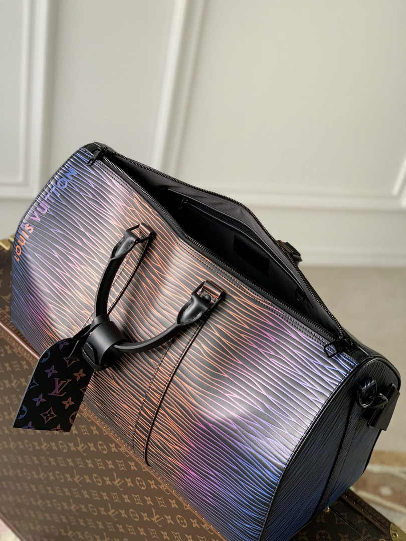 Louis Vuitton Keepall Bandouliere 50 Bag M23174 Gradient Electric Sun
