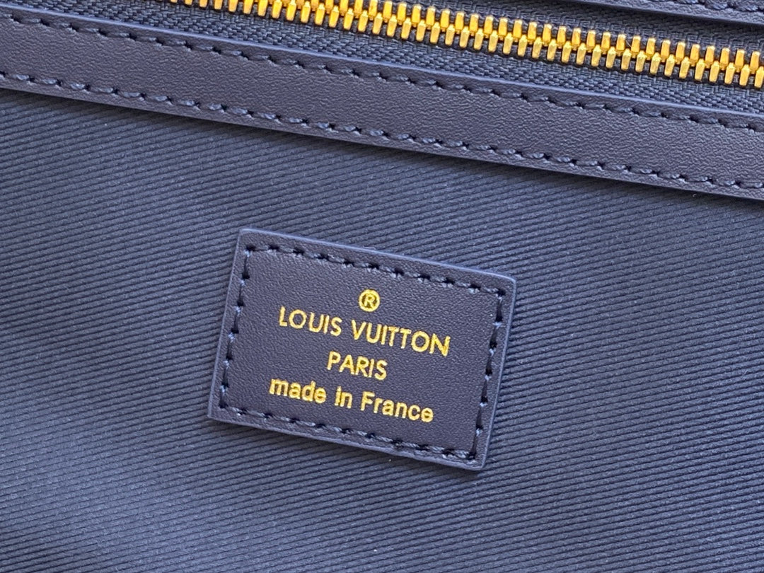 Louis Vuitton Keepall Bandouliere 50 Bag M23773 Monogram Canvas Blue