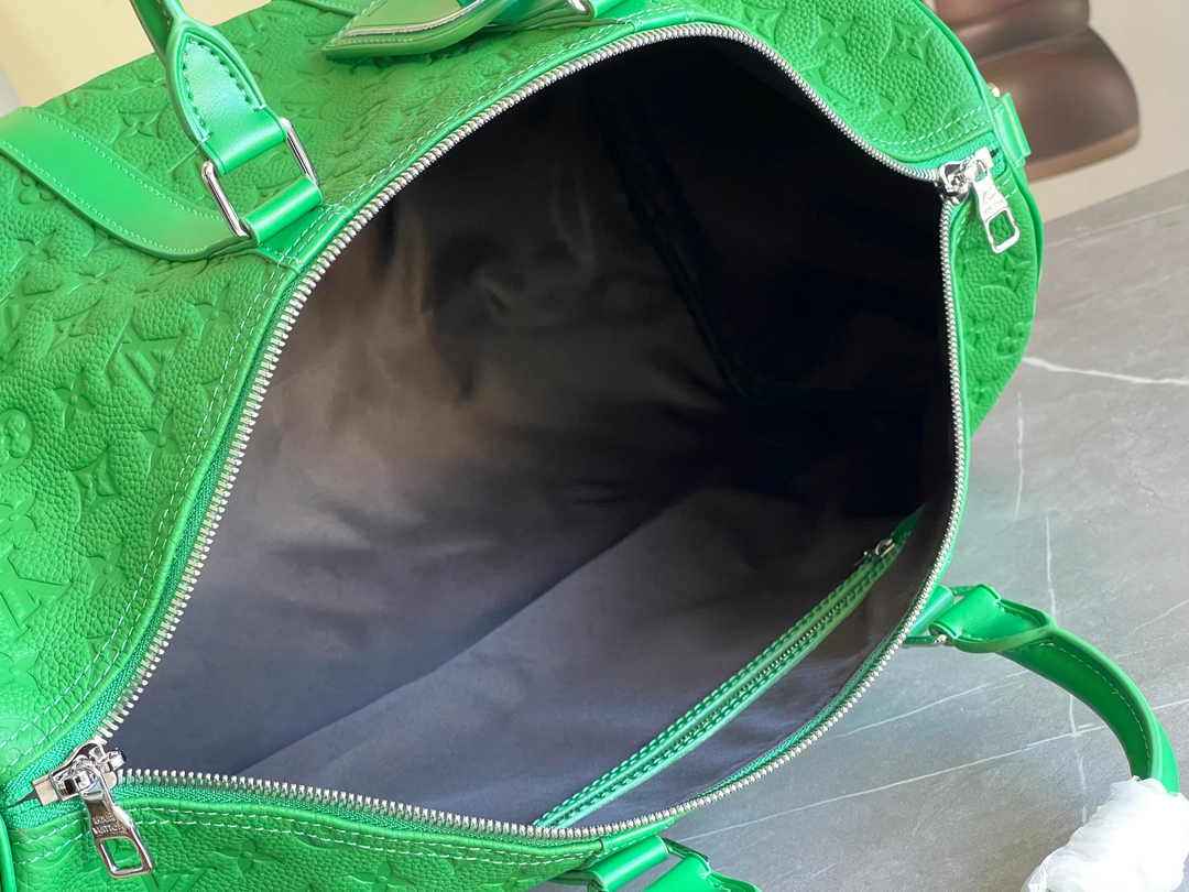 Louis Vuitton Keepall Bandoulière 50 M23751 Green Leather